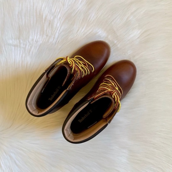 Timberland Brown Leather Tillston 6 Inch Boots - Picture 3 of 7